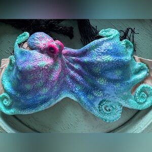 Tiger Shark Mermaid octopus mermaid silicone top.